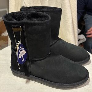 UGG Men's Black Suede Boots